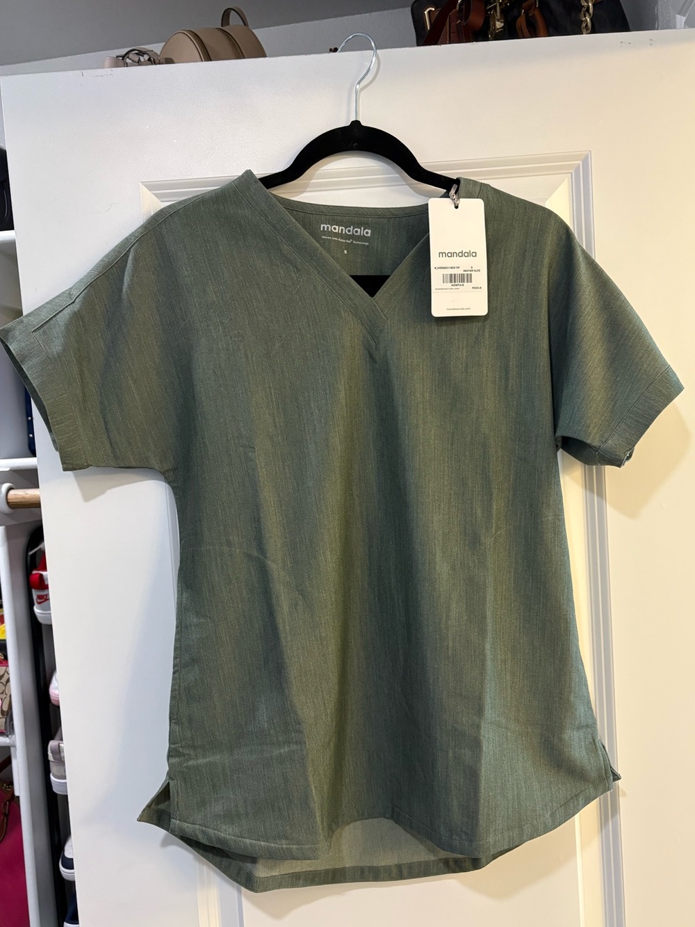 NWT Mandala Scrub Top